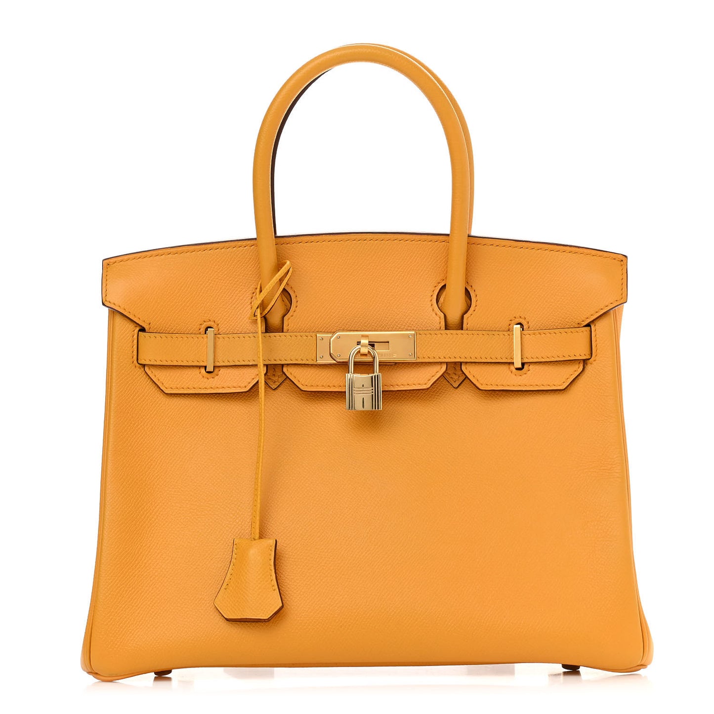 Epsom Birkin 30 Jaune Ambre