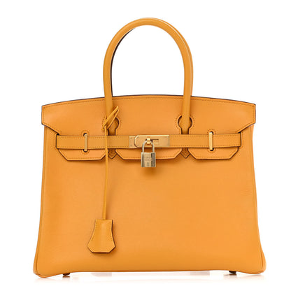 Hermes Epsom Birkin 30 Jaune Ambre 1 of 19