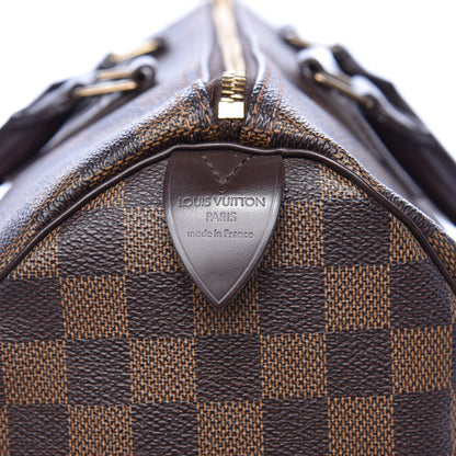 Louis Vuitton Damier Ebene Speedy 35 7 of 11