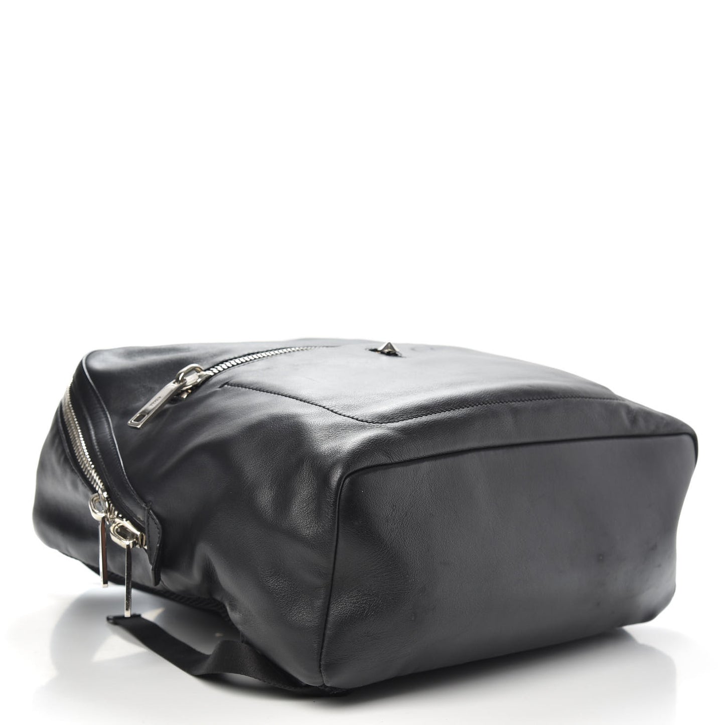 Calfskin Faces Backpack Black