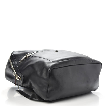 Fendi Calfskin Faces Backpack Black 3 of 12