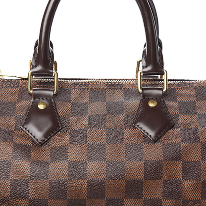 Louis Vuitton Damier Ebene Speedy Bandouliere 25 13 of 14