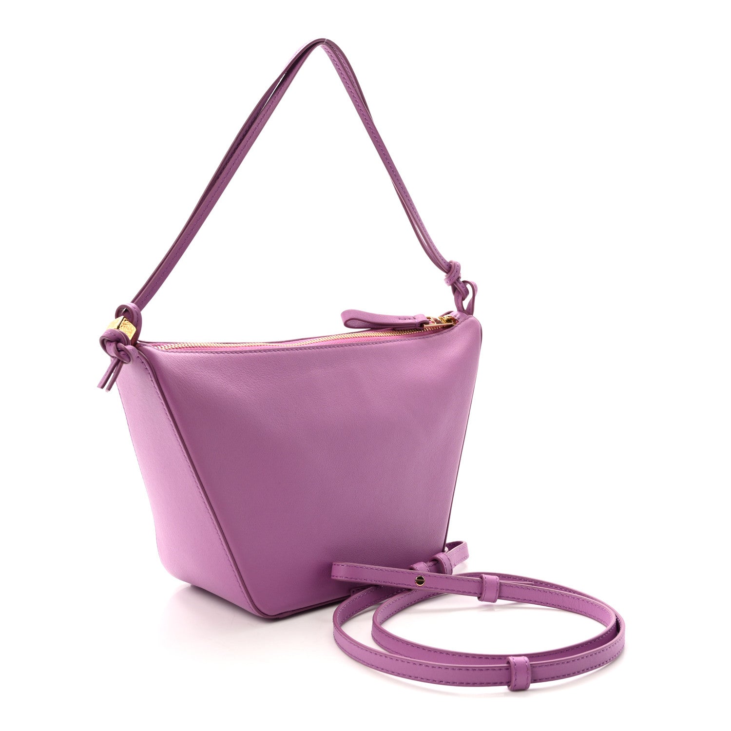 Loewe Calfskin Mini Hammock Hobo Rockrose 3 of 9