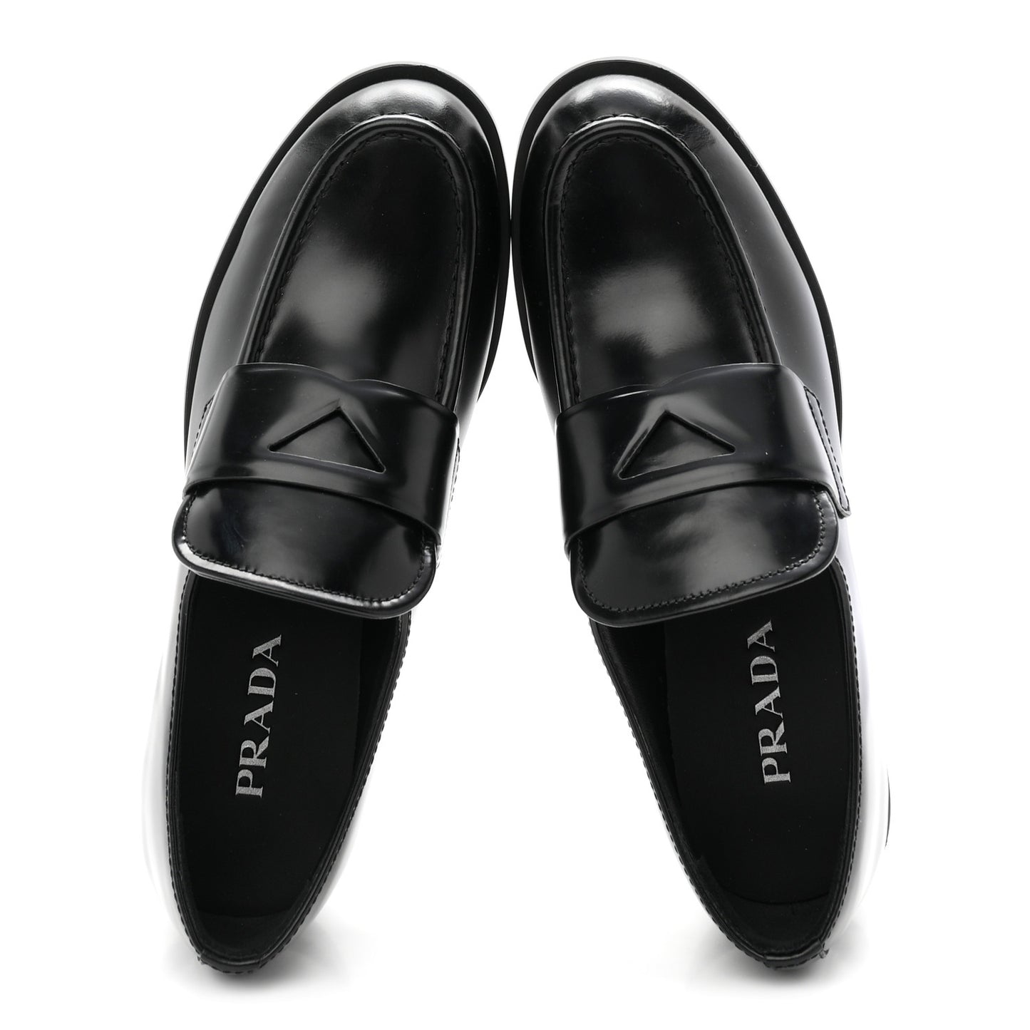 Spazzolato Loafers 38.5 Black