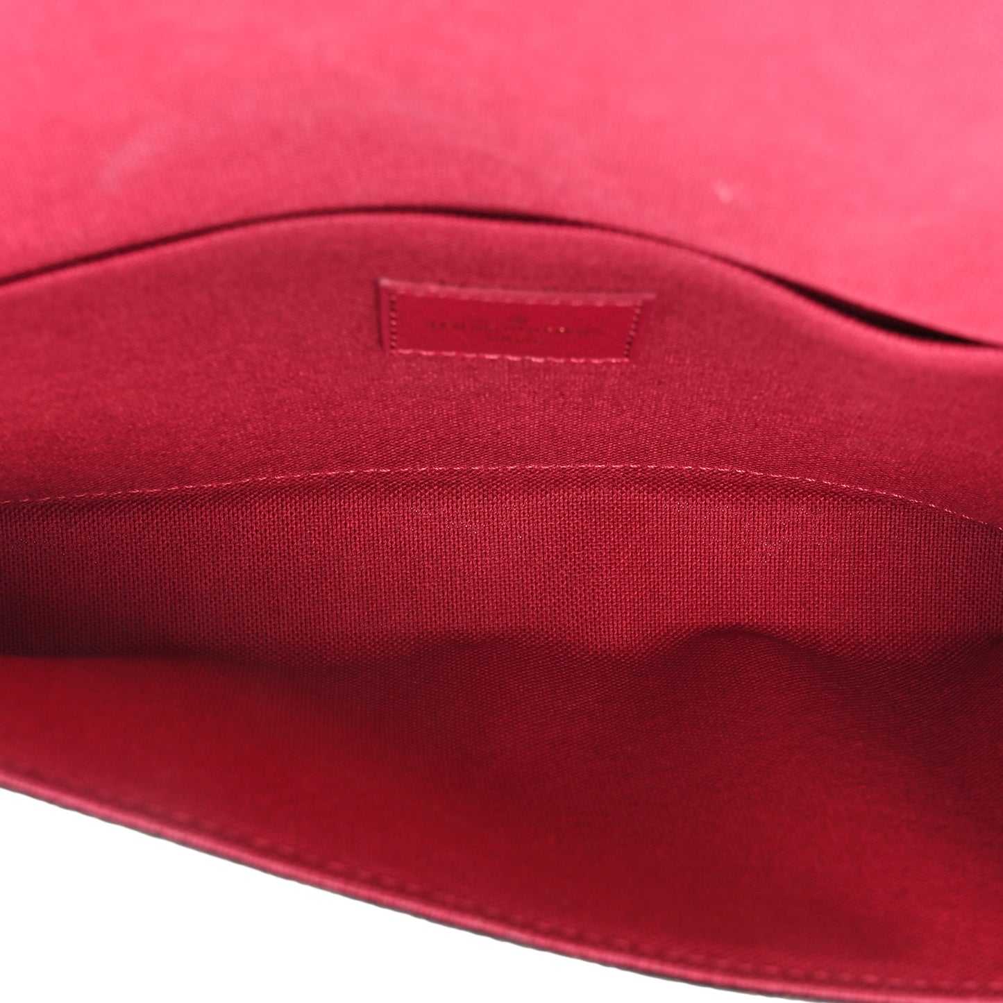 Monogram Pochette Felicie Chain Wallet Fuchsia