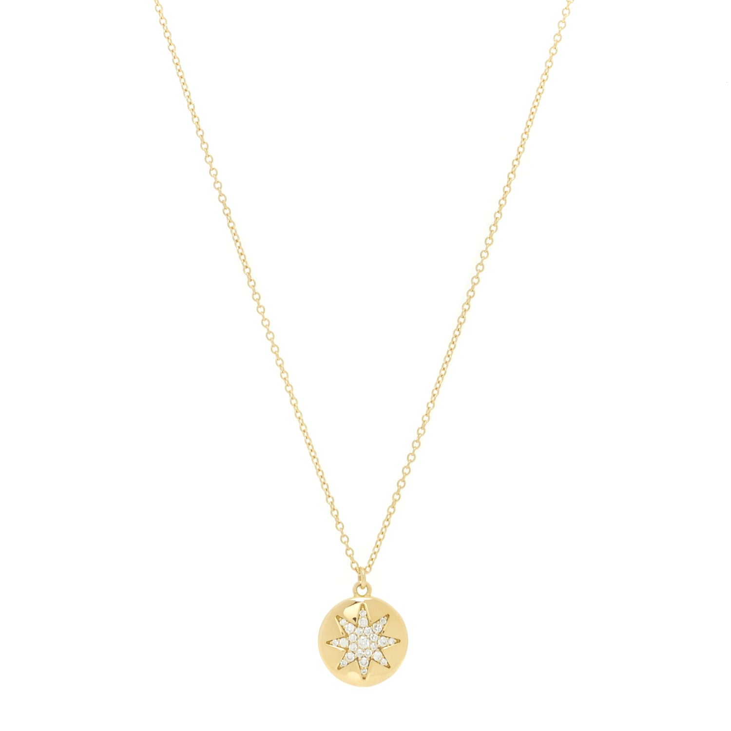 Tiffany 18K Yellow Gold Diamond Paloma Picasso Venezia Stella Pendant Necklace 1 of 6