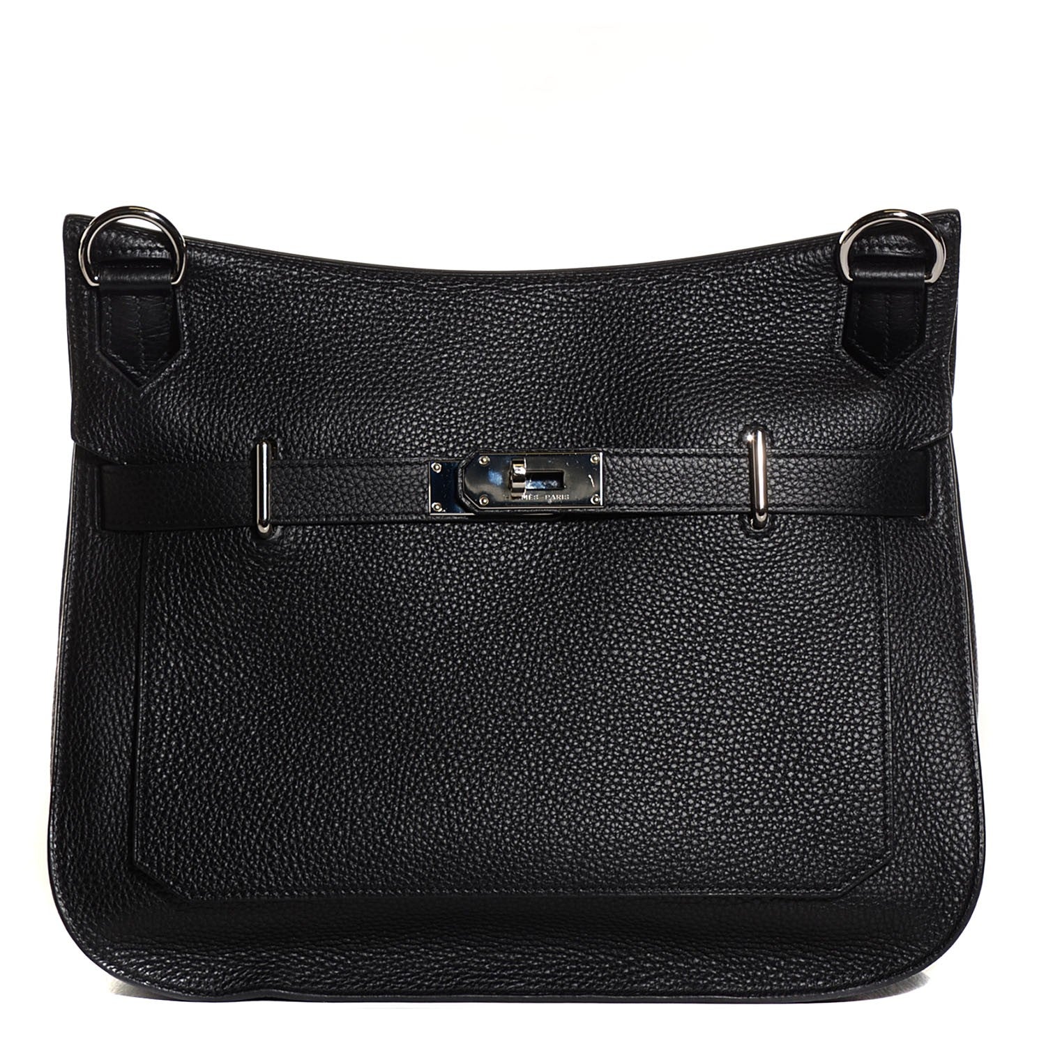 Hermes Taurillon Clemence Jypsiere 34 Black 1 of 17