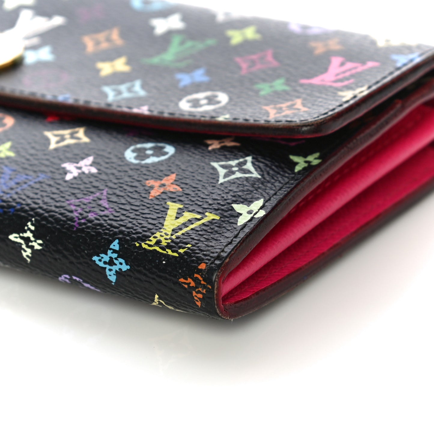 Monogram Multicolor Sarah Wallet Black Grenade