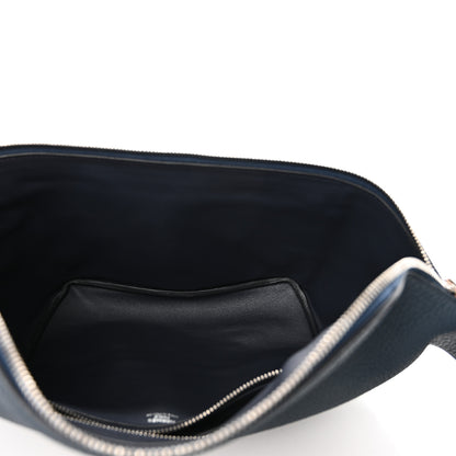 Hermes Togo Swift Endless Road Cityslide Belt Bag Bleu de Prusse 5 of 10