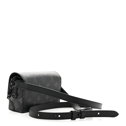 Louis Vuitton Monogram Eclipse Steamer Wearable Wallet 3 of 9