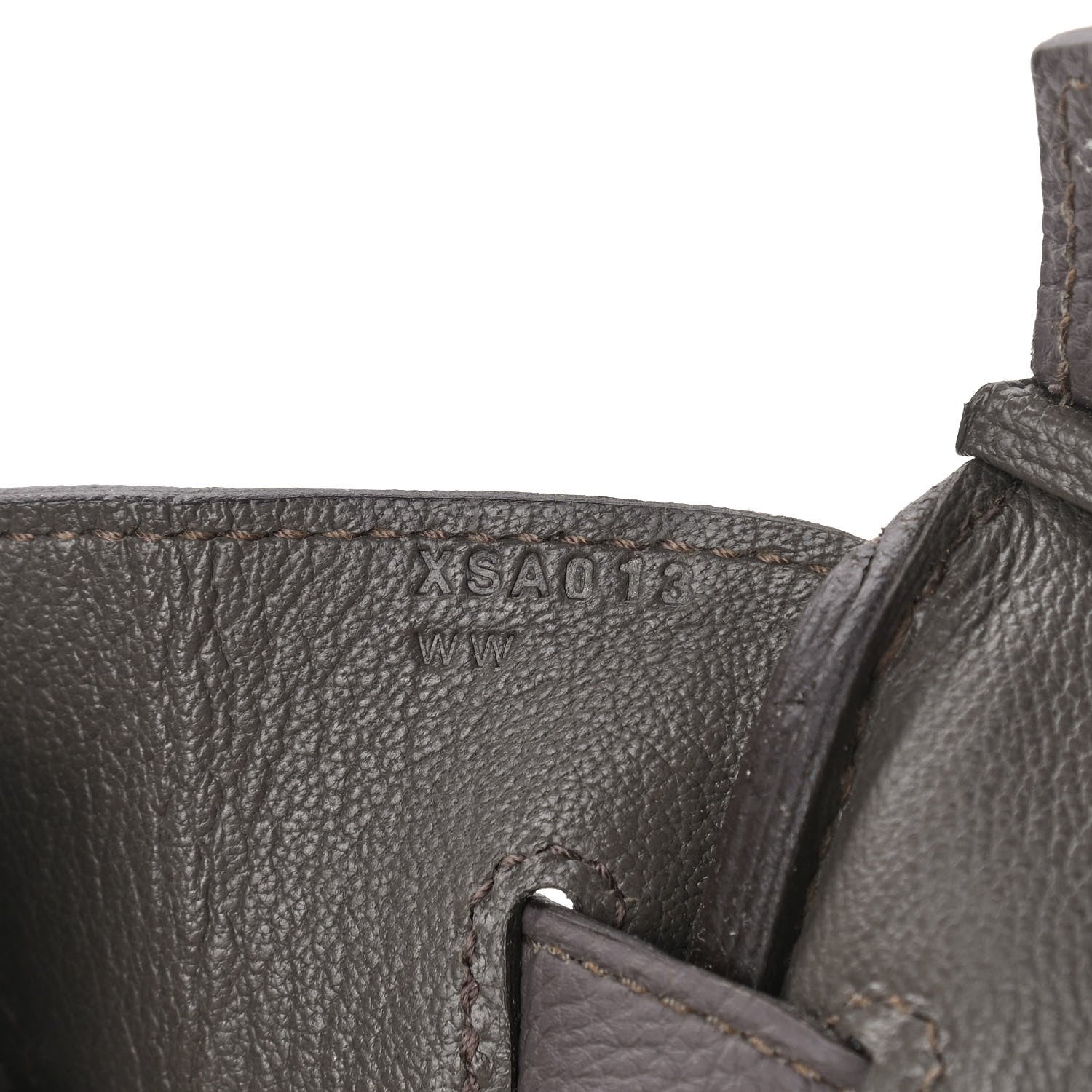 Hermes Togo Birkin 30 Etain 7 of 14