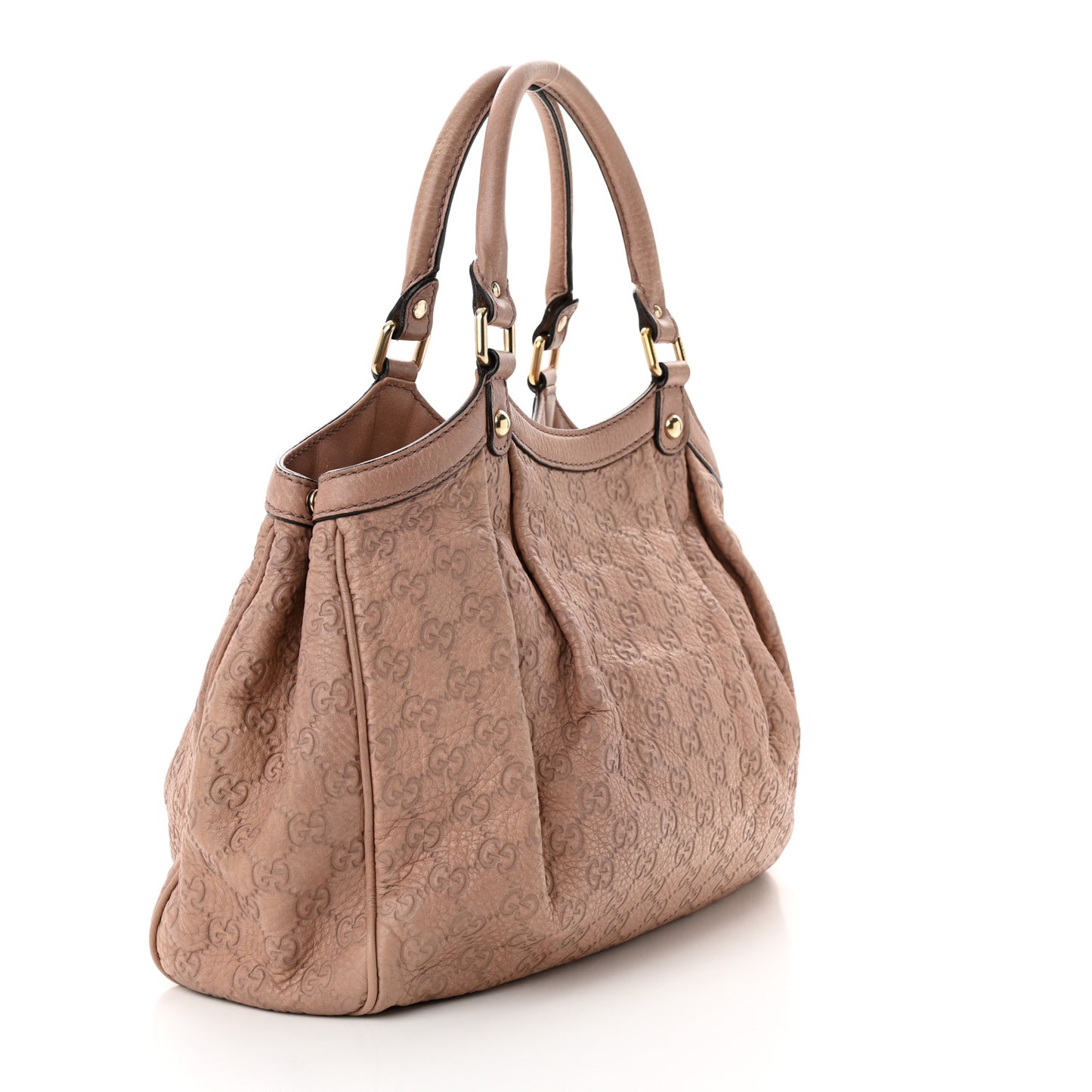 Guccissima Medium Sukey Tote Winter Rose