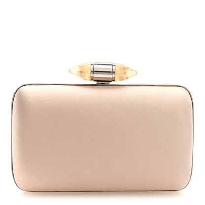 Givenchy Satin Resin Clutch Beige 1 of 9