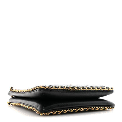 Chanel Caviar Quilted Mini Never Ending Chain Tote Black 4 of 11