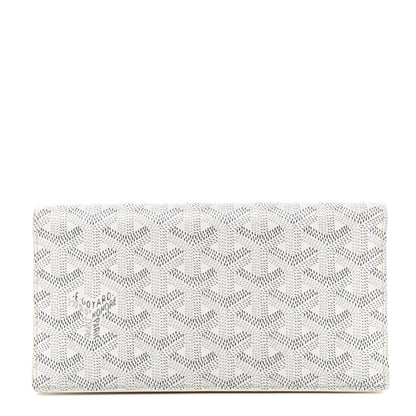 Goyard Goyardine Richelieu Wallet White 1 of 8