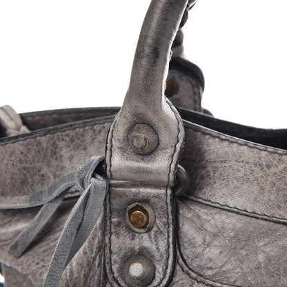 Balenciaga Agneau Rubber Covered Classic Hardware First Anthracite 13 of 21