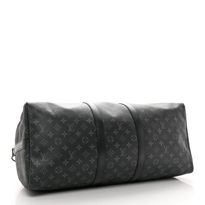 Louis Vuitton Monogram Eclipse Keepall Bandouliere 55 3 of 11