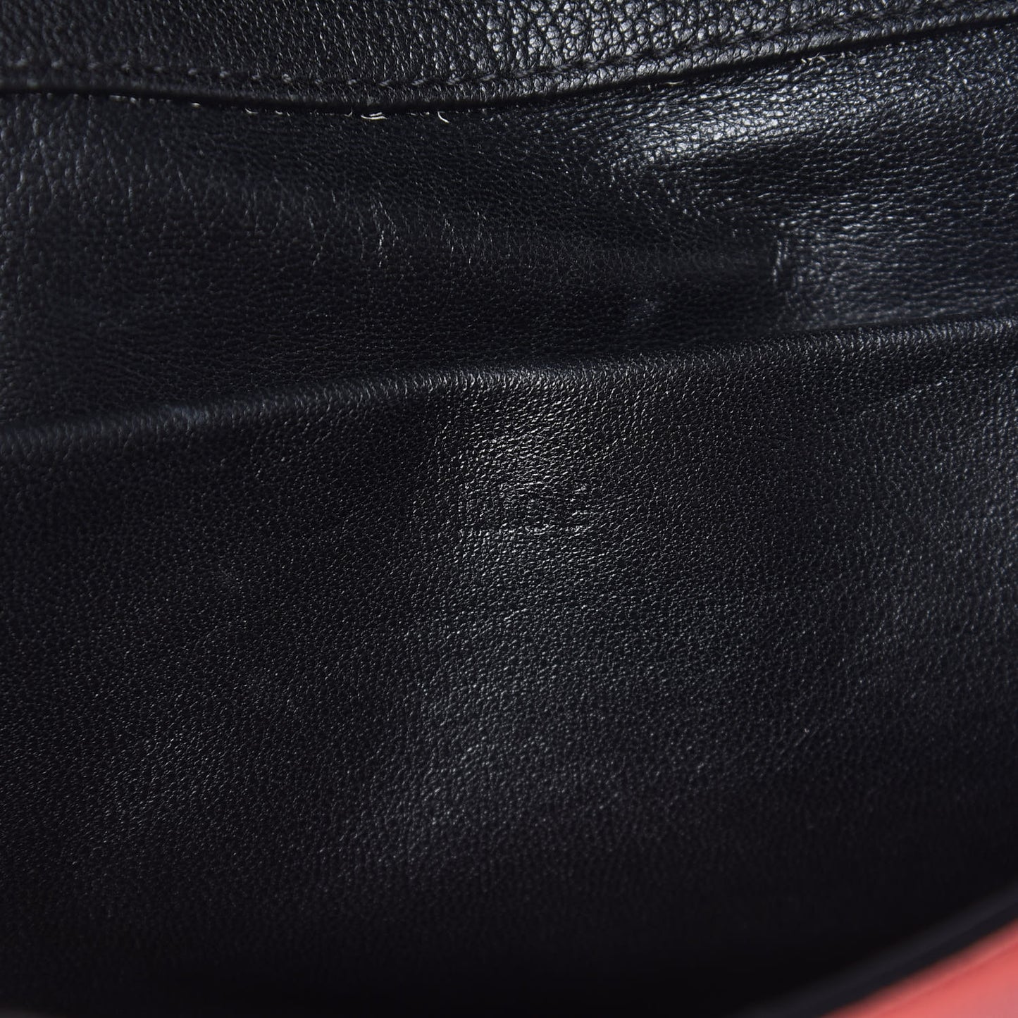 Goatskin Medium Elsie Shoulder Bag Coral Pop