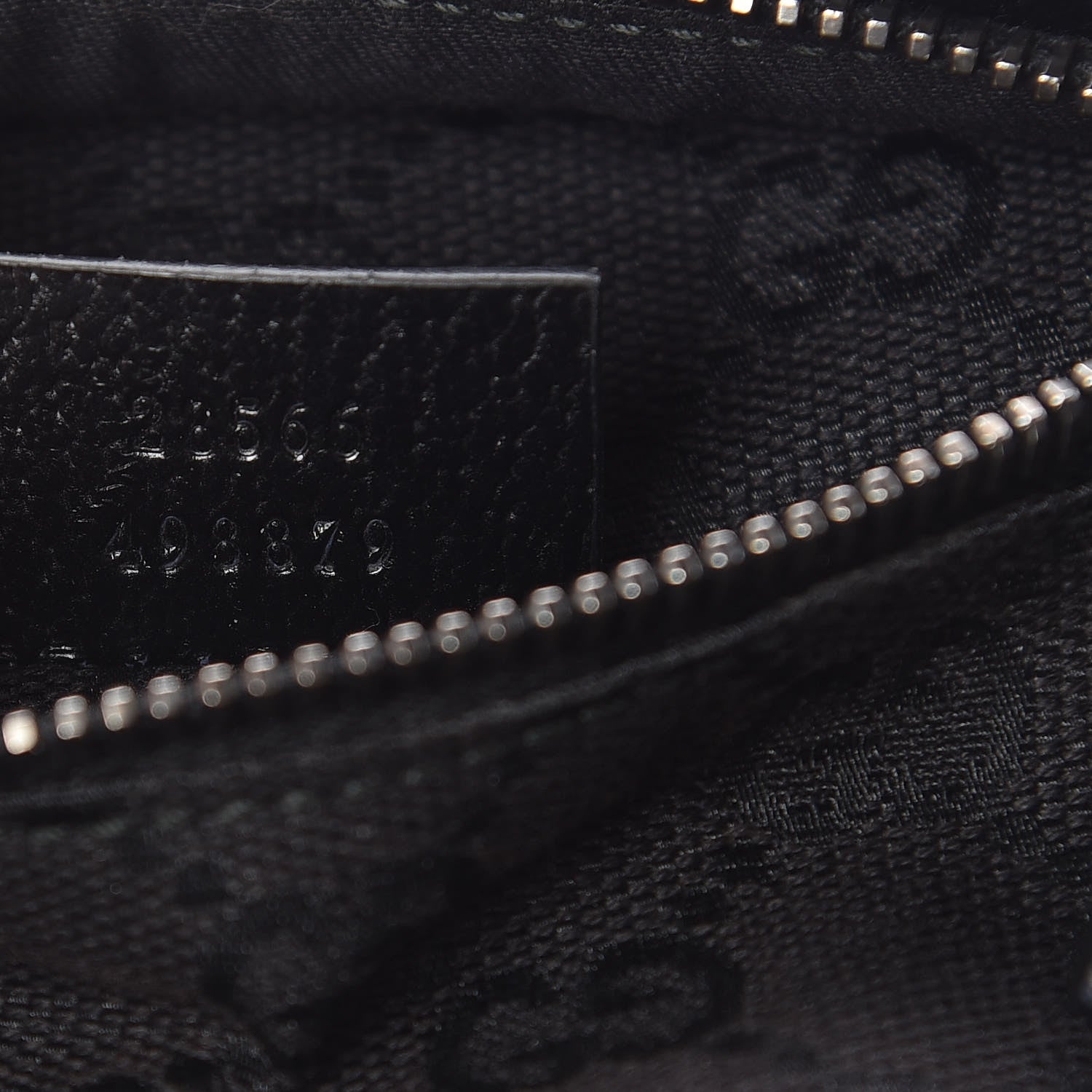 Gucci GG Monogram Double Pocket Belt Bag Black 9 of 13