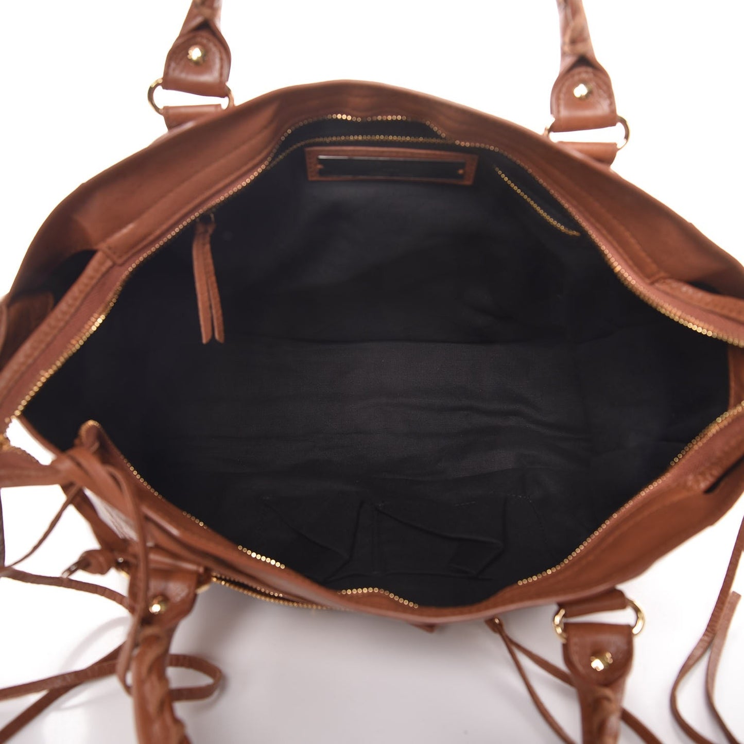 Agneau Classic Gold Hardware City Marron Terracotta