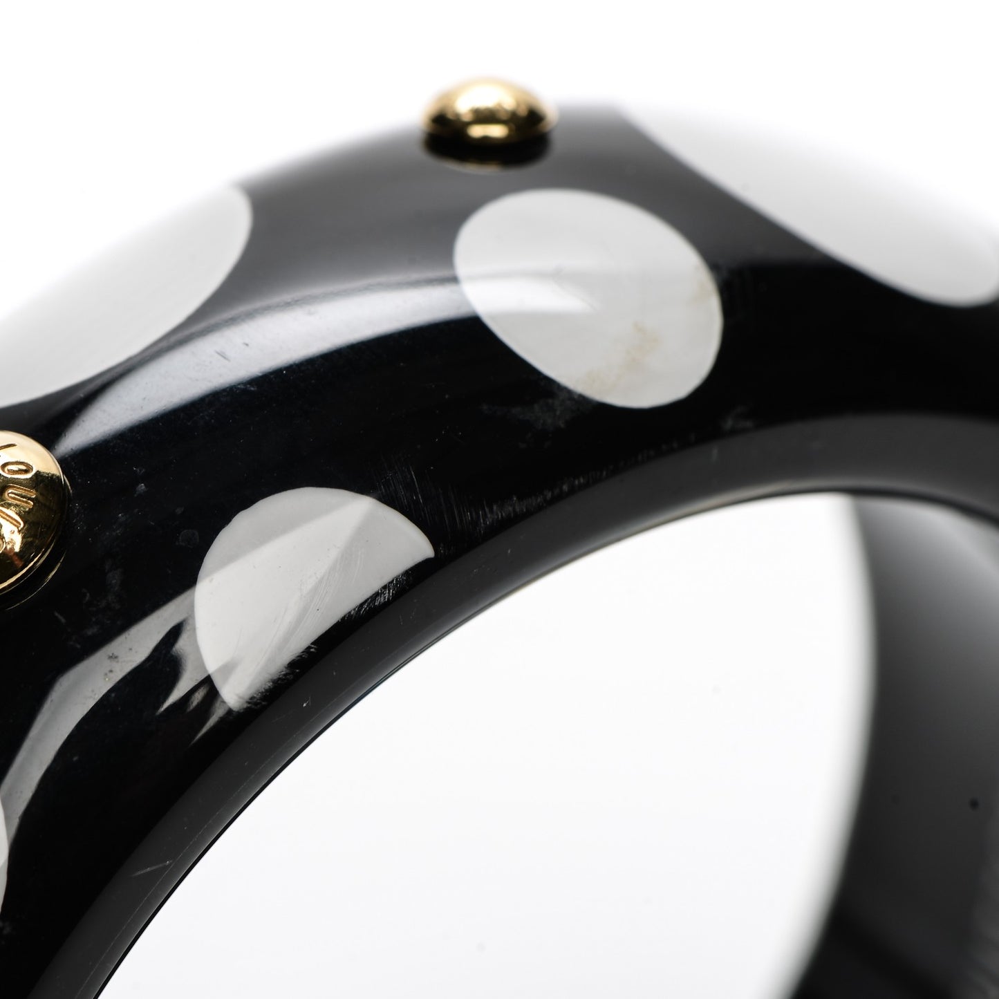 Kusama Infinity Dots Bangle GM Black
