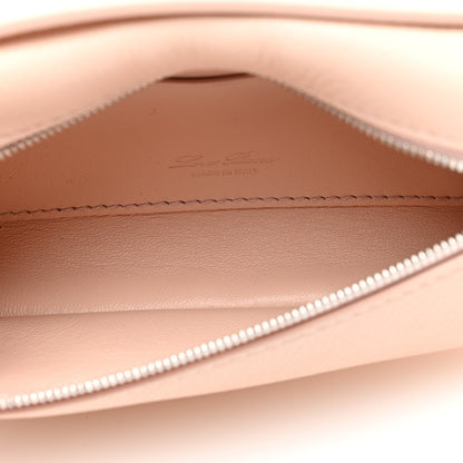 Loro Piana Grained Calfskin Extra Pocket Mini Pouch Candoglia Marble 5 of 9
