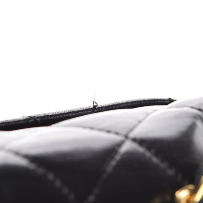 Chanel Lambskin Quilted Small Single Flap Black 15 of 15