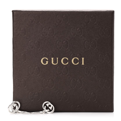 Gucci Sterling Silver Britt Drop Earrings 6 of 6