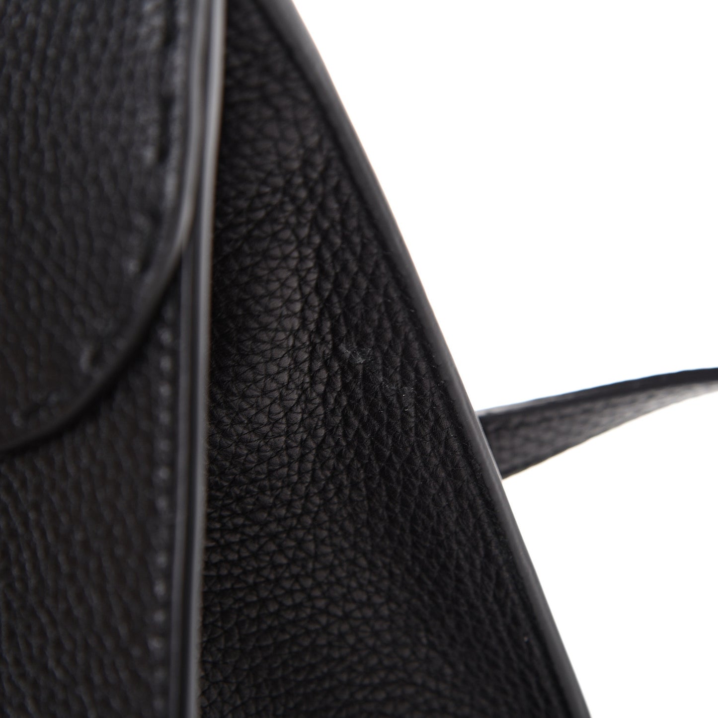 Calfskin Small GG Marmont Top Handle Bag Black