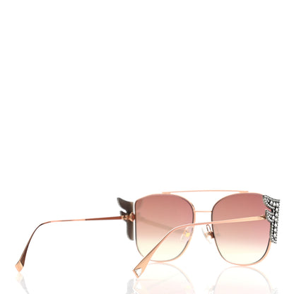 Fendi Crystal Freedom Sunglasses FF 0380/G/S Pink 4 of 8