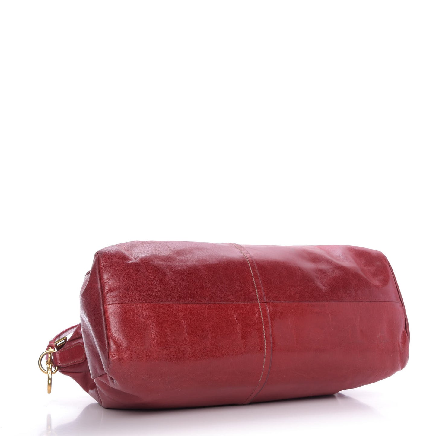 Vitello Shine Bauletto Rosso