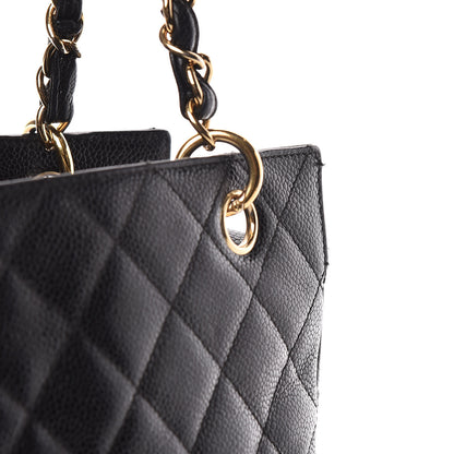 Chanel Caviar Quilted Petit Timeless Tote PTT Black 16 of 16