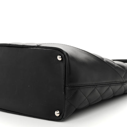 Chanel Calfskin Quilted Medium Cambon Tote Black 10 of 10