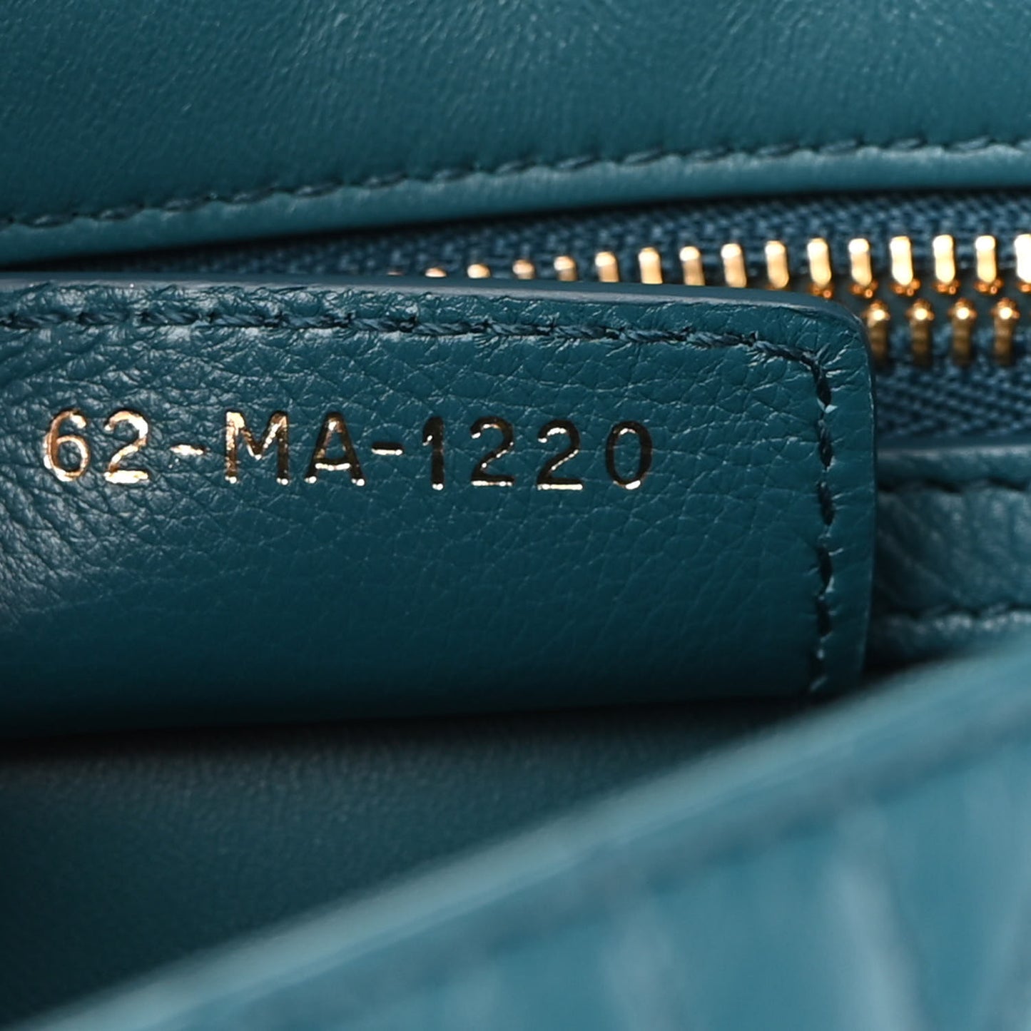 Lambskin Cannage Small Caro Bag Deep Ocean
