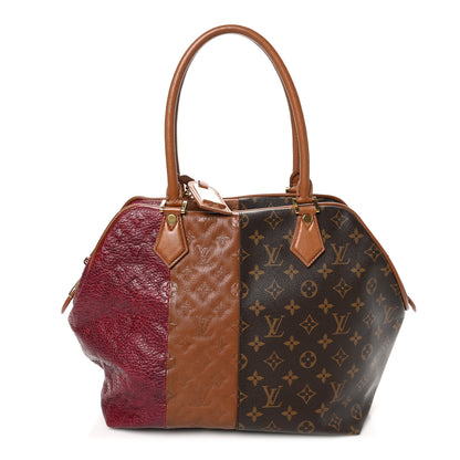 Louis Vuitton Monogram Stripes Medium Bag Bordeaux 2 of 17