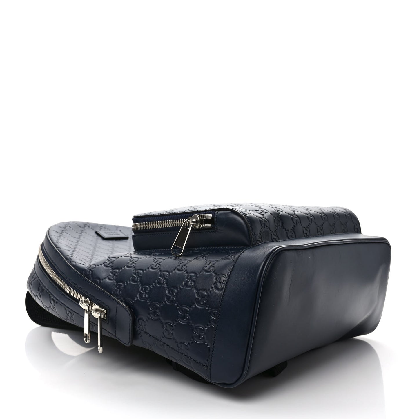 Guccissima Signature Day Backpack Blue