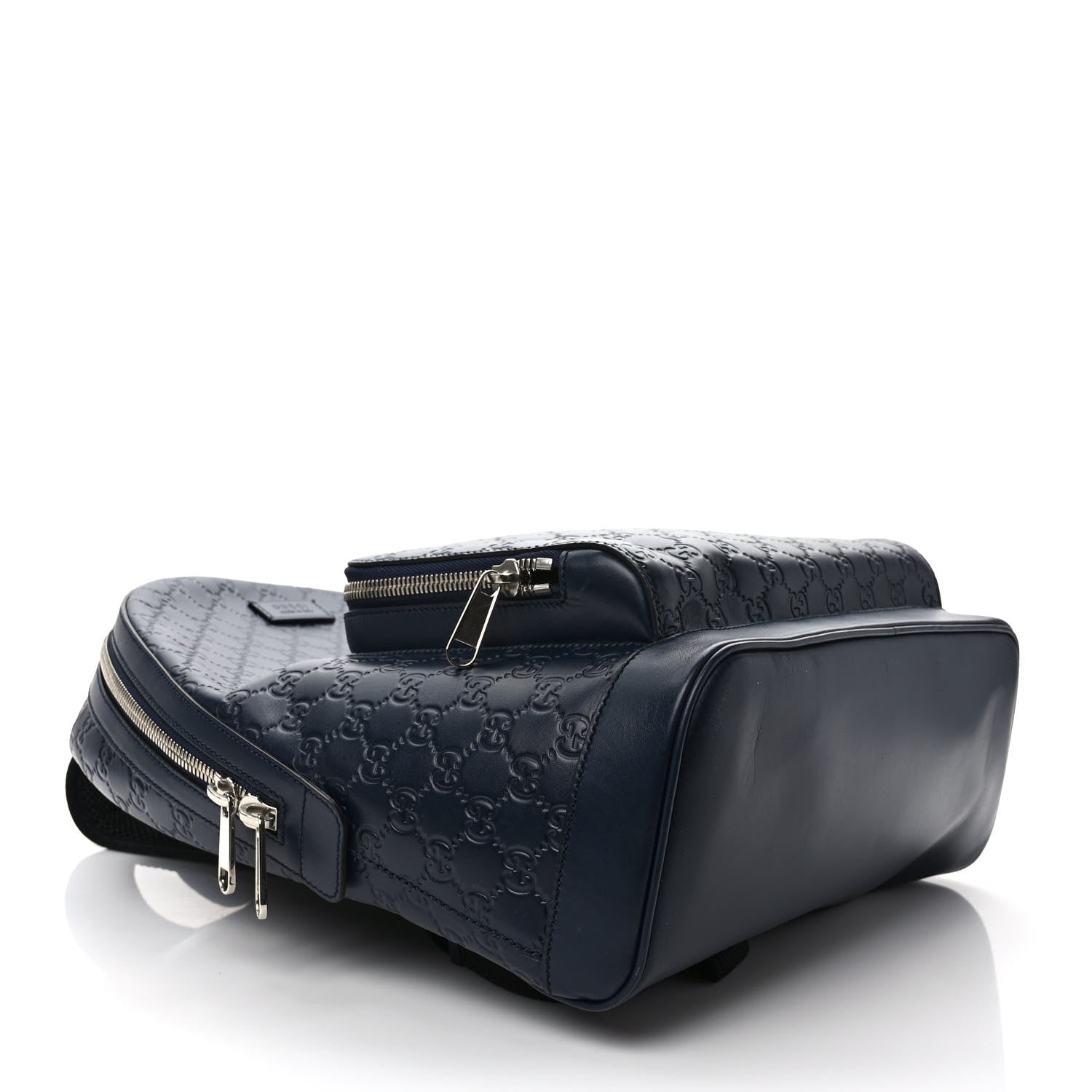 Gucci Guccissima Signature Day Backpack Blue 3 of 10