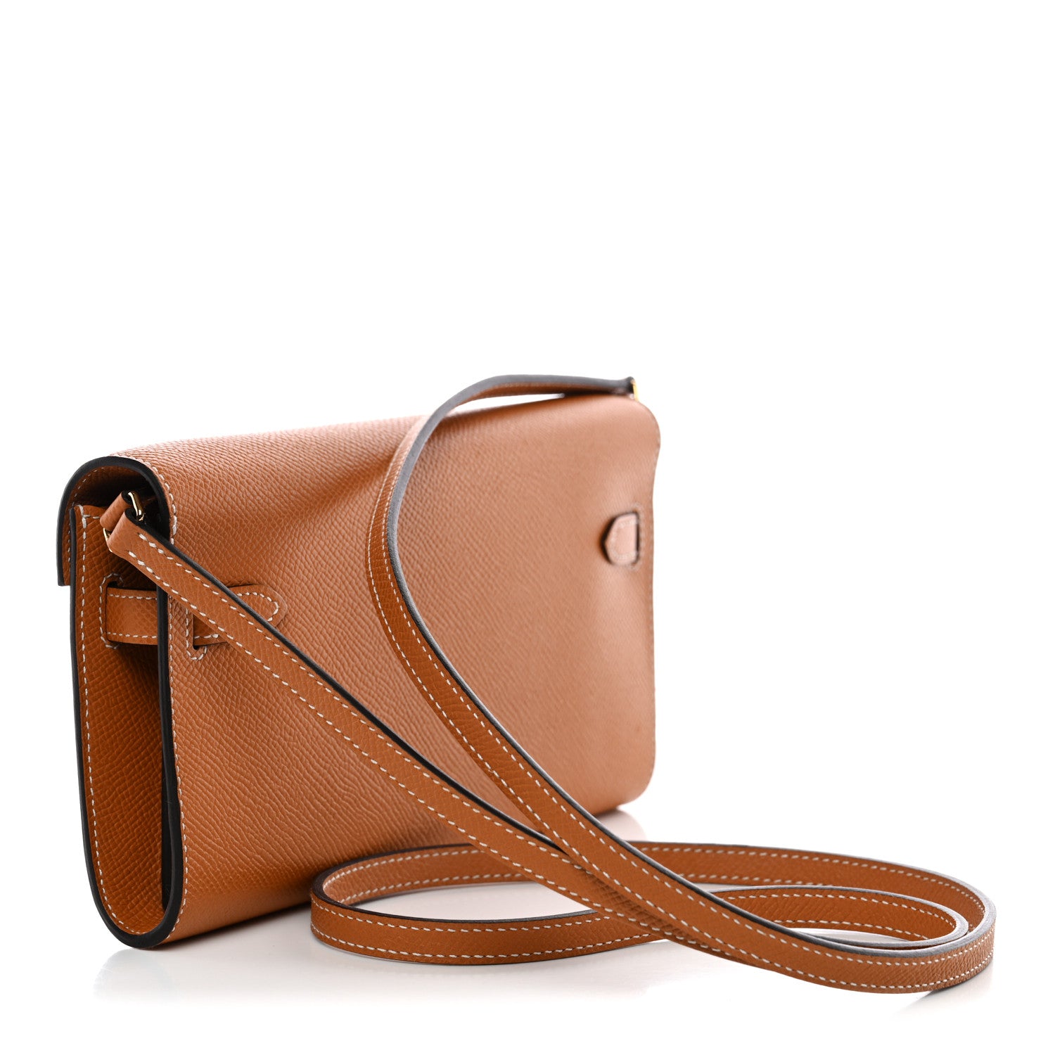 Hermes Epsom Kelly Wallet To Go Toffee 3 of 10