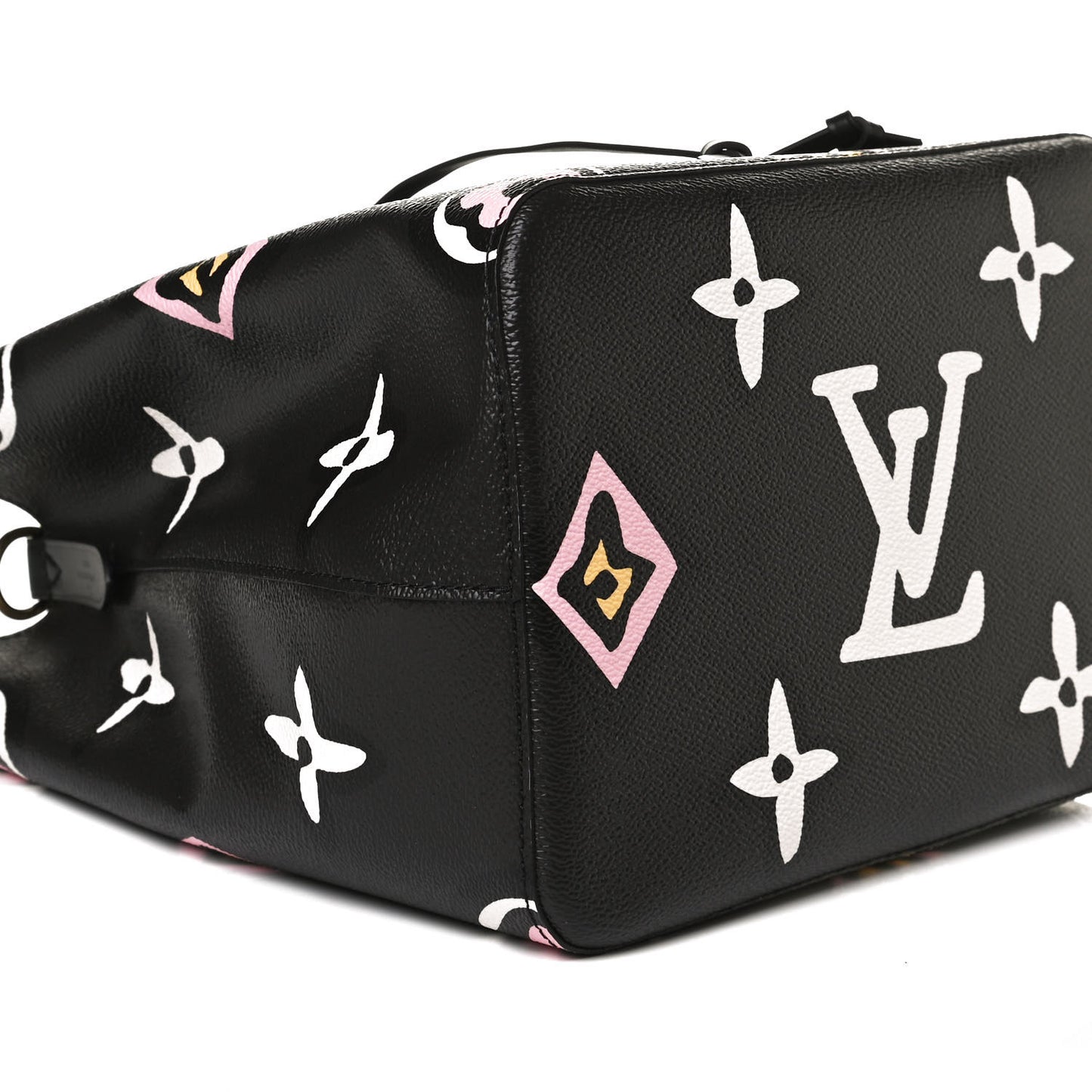 Monogram Giant Wild At Heart Neonoe MM Black