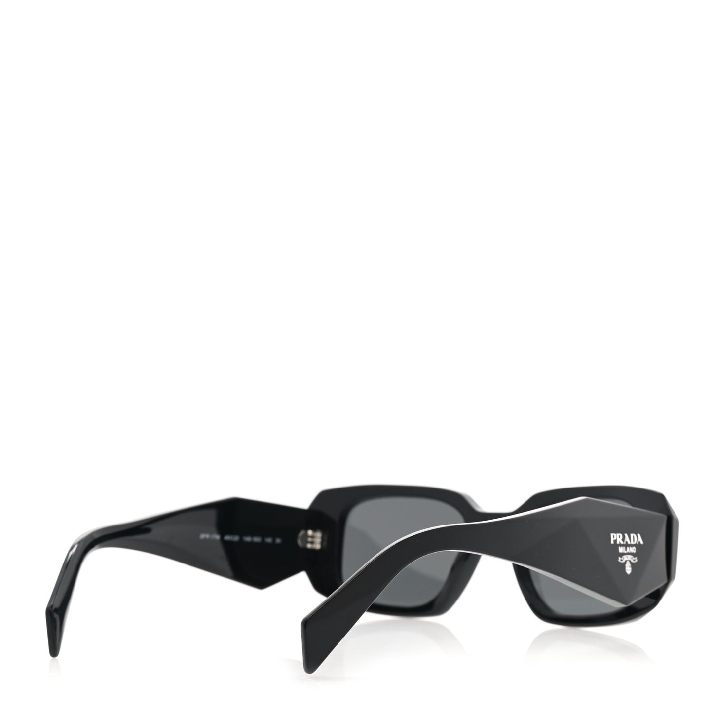 Acetate Symbole Sunglasses SPR 17W Black