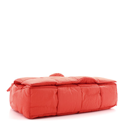 Bottega Veneta Nylon Intrecciato Padded Tech Cassette Bag Red 5 of 11