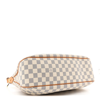 Louis Vuitton Damier Azur Siracusa MM 4 of 10