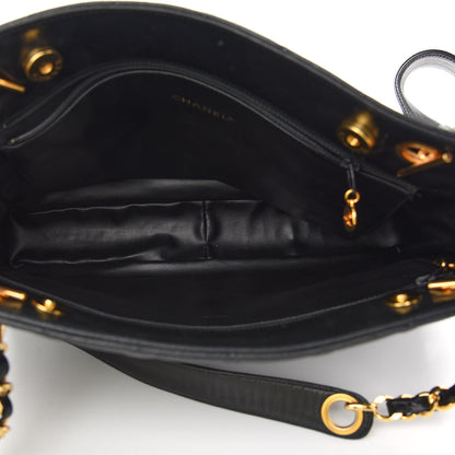 Chanel Lambskin Quilted Shoulder Bag Black 4 of 8