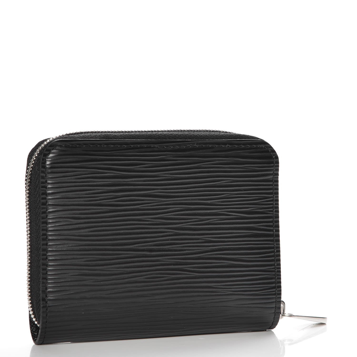 Louis Vuitton Epi Zippy Coin Purse Black 3 of 7