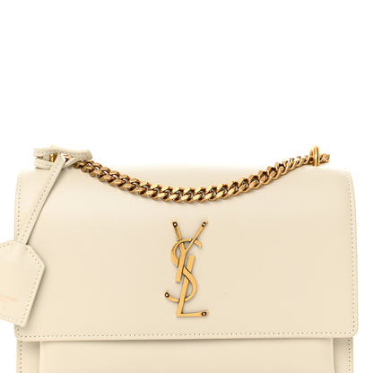 Saint Laurent Calfskin Medium Monogram Sunset Crema Soft 8 of 13