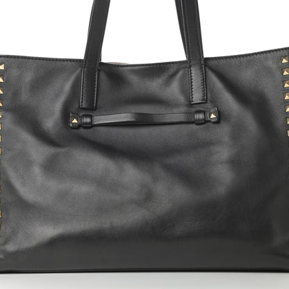 Valentino Garavani Nappa Medium Rockstud Soft Tote Black 8 of 20