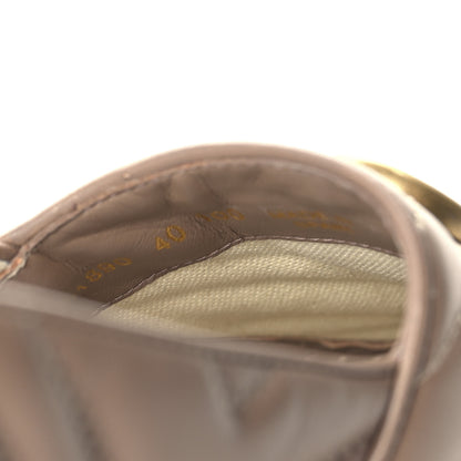 Gucci Nappa Matelasse GG Marmont Espadrilles 40 Porcelain Rose 7 of 9