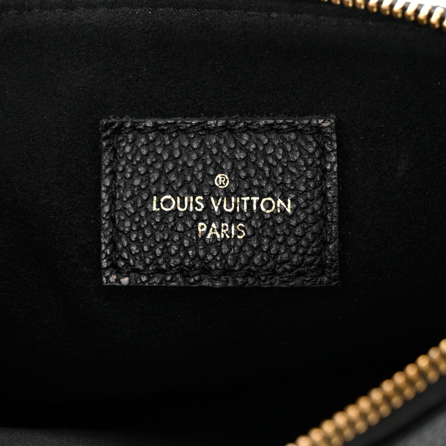 Louis Vuitton Empreinte Monogram Giant Multi Pochette Accessories Mini Pochette Black 6 of 7