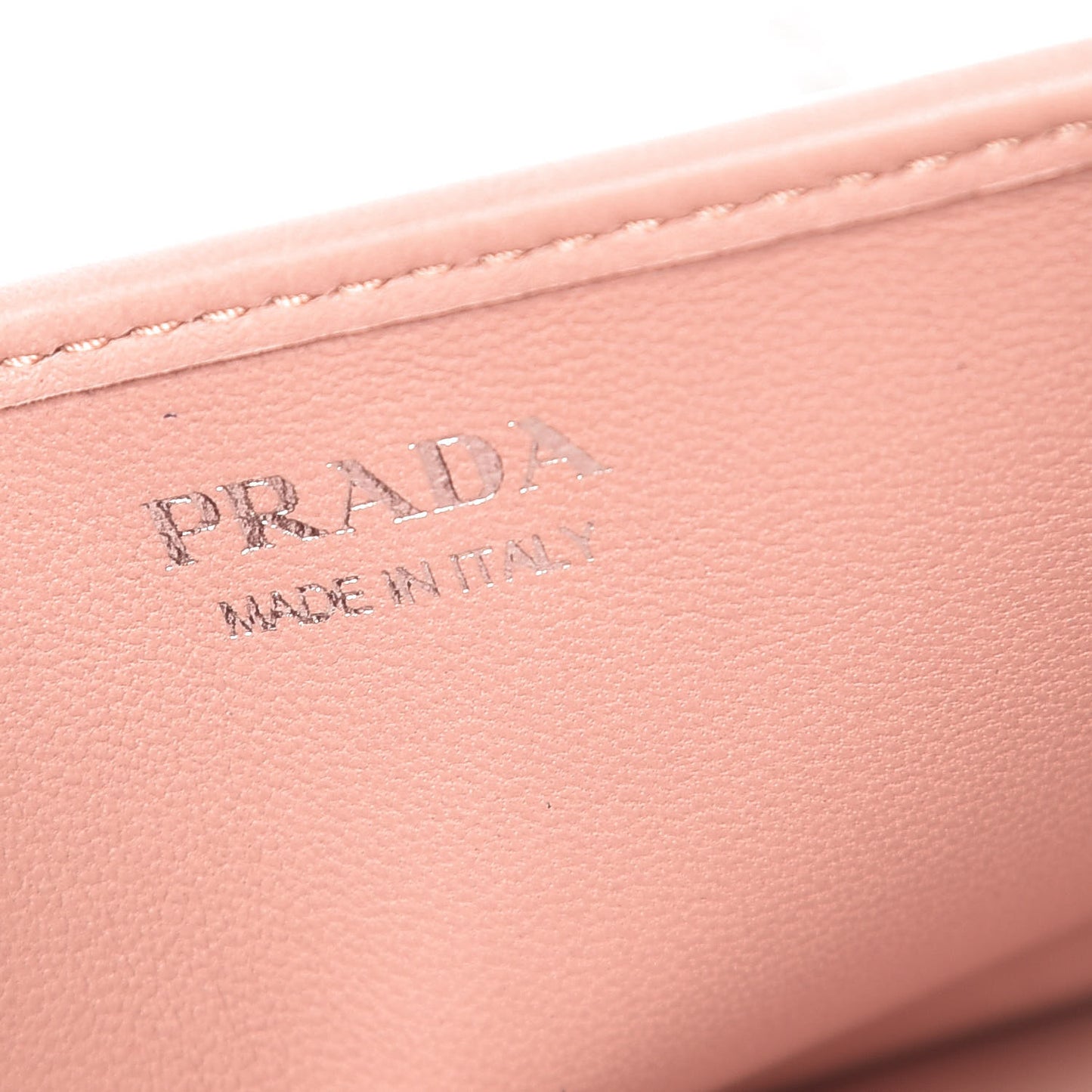 Nappa Impunture Mini Diagramme Chain Crossbody Bag Orchidea