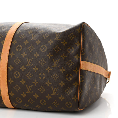 Louis Vuitton Monogram Keepall Bandouliere 55 9 of 15